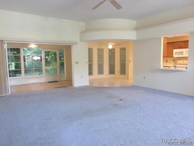 View from entry foyer