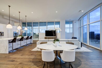 Command central, this breathtaking space accommoda