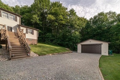 OVERSIZED 2 CAR DETACHED GARAGE WITH EXTRA WIDE DR