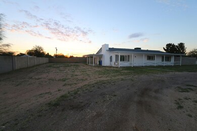 South side yard