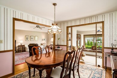 Opening to Sunroom and Living room
