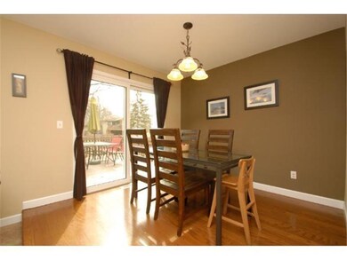 Door leads directly out to deck and large backyard