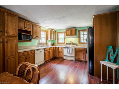 side view of kitchen