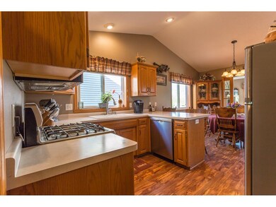 Gorgeous kitchen w stainless steel appliances