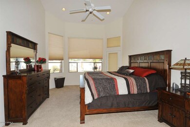 Large sized master bedroom with