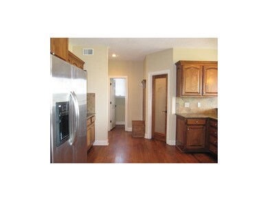 View through kitchen to Walk-in Pantry, 1/2 bath &