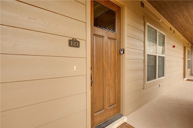 View of exterior entry