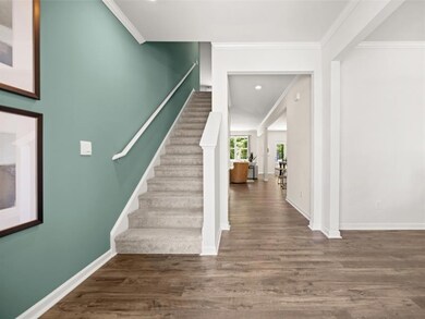 Sample Halton Entryway at Thompson Ridge in Dallas
