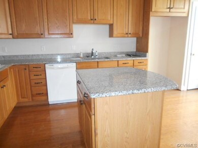Kitchen with island
