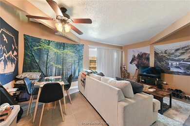 Living Room in 1 Bedroom Unit