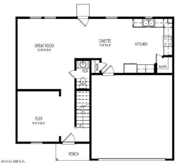 2002 2-Car - Floor Plan - BROCHURE - GRP