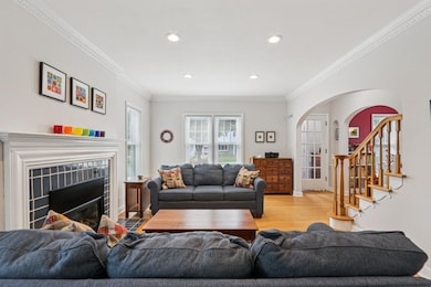 Living Room with Gas Fireplace