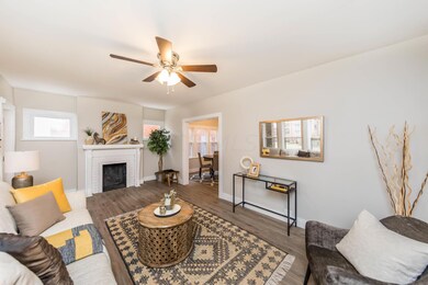 505 Berkeley Rd-Living Room
