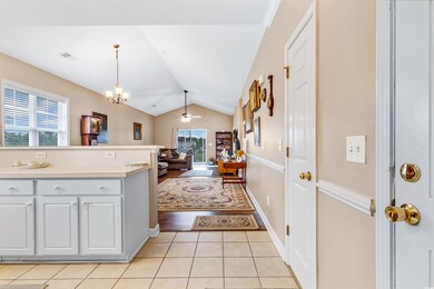 Kitchen featuring light hardwood / wood-style floo