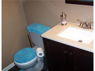 Bathroom. Between Your Kitchen and Living Room is 