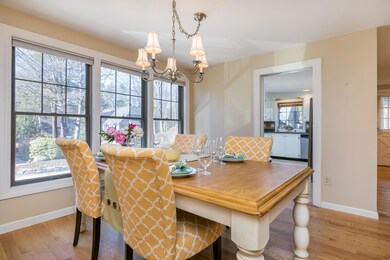 Dining area adjacent to kitchen