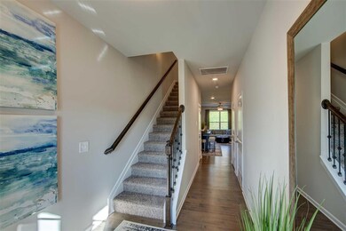 Stairway.  All photos of another home.  Finishes w
