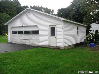 Exterior Back. 2.5 Car Garage!!!