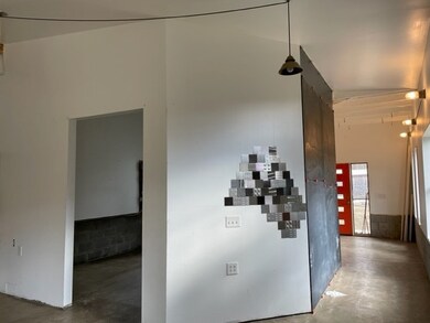 Foyer with entry to Living Room