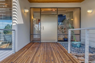 All Metal Oversized PIVOT door impresses
