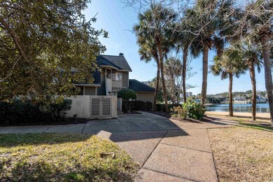 View of front of property featuring a water view a
