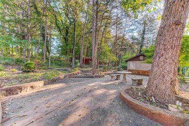 view of driveway from the main home
