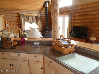 Looking out from Kitchen