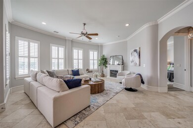 A large and open living room with relaxing views o