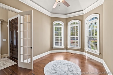 Office with the window view