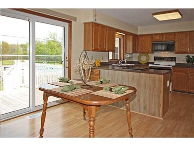 Kitchen. Eat-in area of the kitchen with slider to