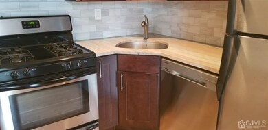 Tiled back splash