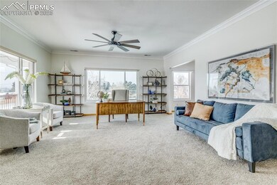 Living room set up as an office, so many options i