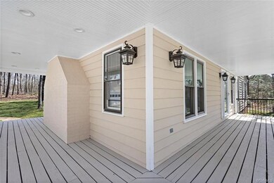 Country wrap around porch - full view (Photo time:
