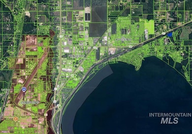 Aerial view of property's location