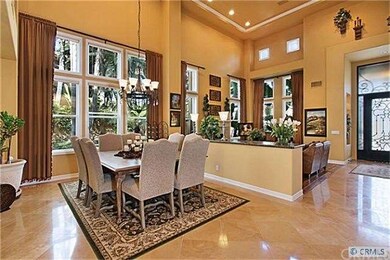 Living/dining combo . Look at these carmel limesto