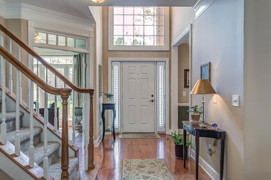 Welcoming Entry Hall greets your family & friends.