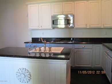 Light stained cabinets