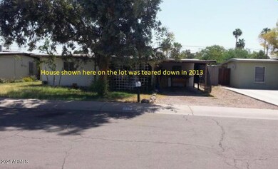 Teared down house