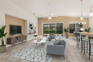 Virtually Staged Living rm/ Family rm