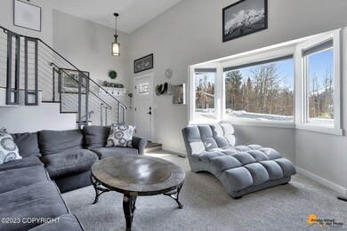 Entry to living room