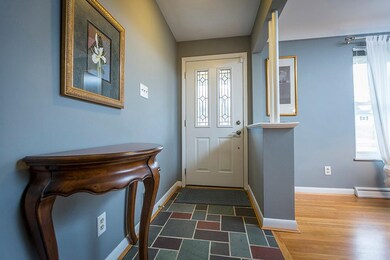 The entry welcomes your guests and flows into the 