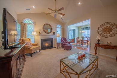 vaulted ceiling