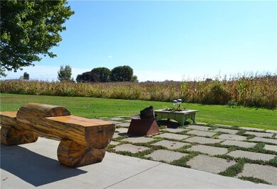 Entertain or relax with farmland views and star fi