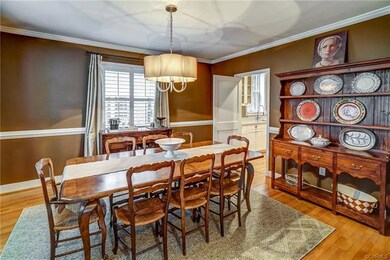 Another dining room view...