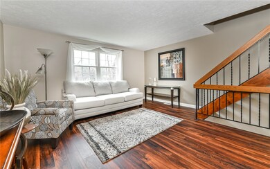 Large Living Room brightens the space -- Look at t