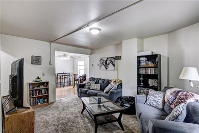 Spacious Living Room welcomes any guests and is a