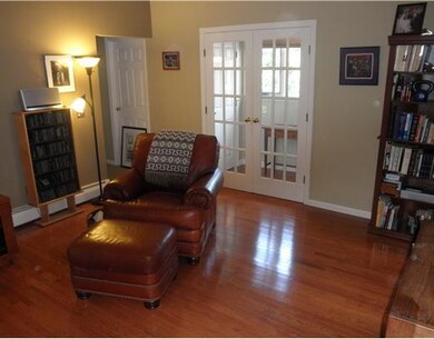 Living Room. French Doors