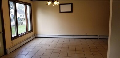 Large dining room open to kitchen!