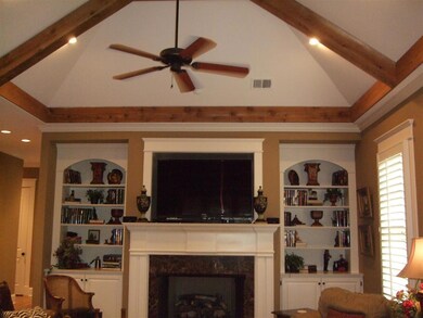 Check out the architectural Vaulted Beams in Heart