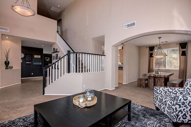 Formal living and dining rooms